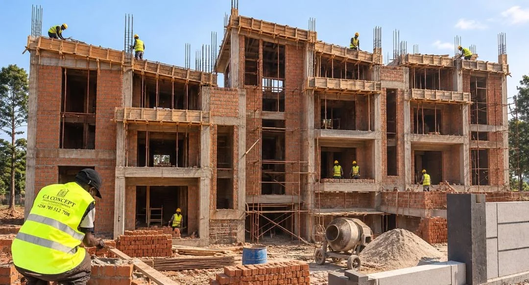 Building construction from the client project collection